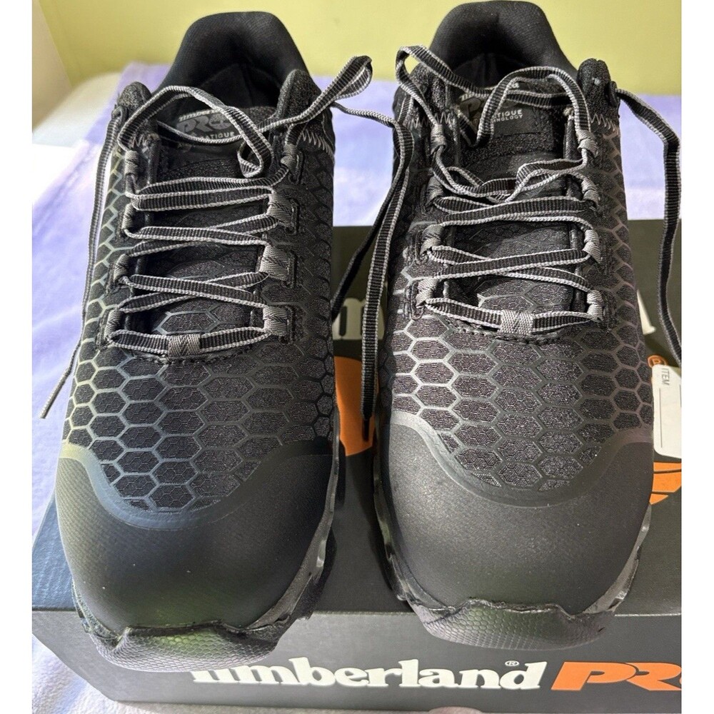 Timberland PRO Mens Powertrain Sport Alloy Toe Work Shoe 9.5 W  TB1A176A001 NEW